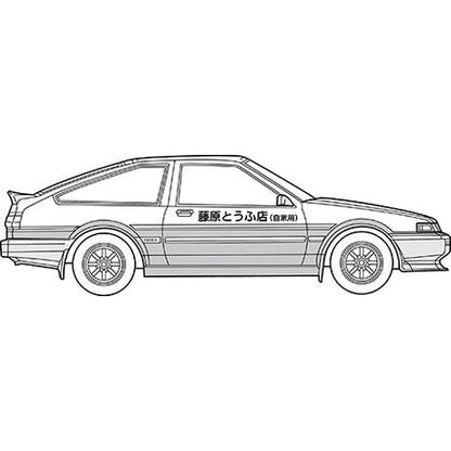 Fujimi 1/24 頭文字D ISD-01 reno前期型1600GT APEXAE86 藤原拓海 組裝模型