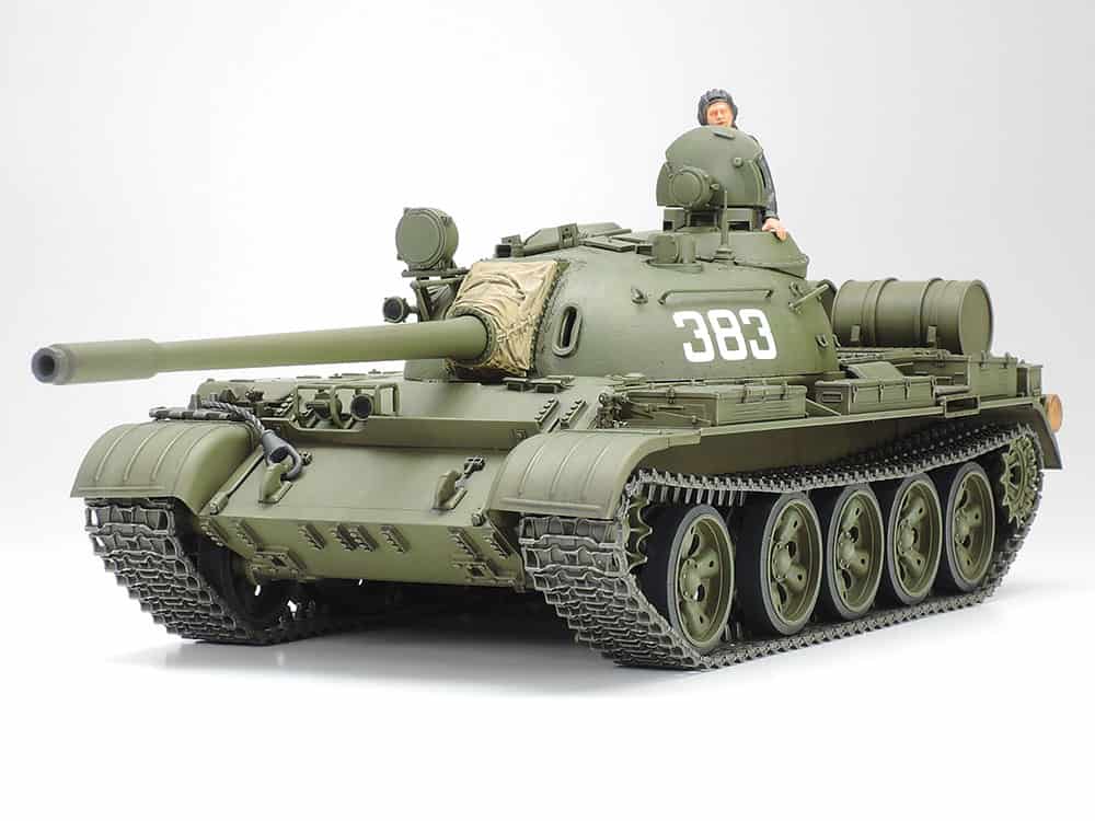 Tamiya 1/35 MM 35257 俄羅斯 T-55A 中型戰車 組裝模型