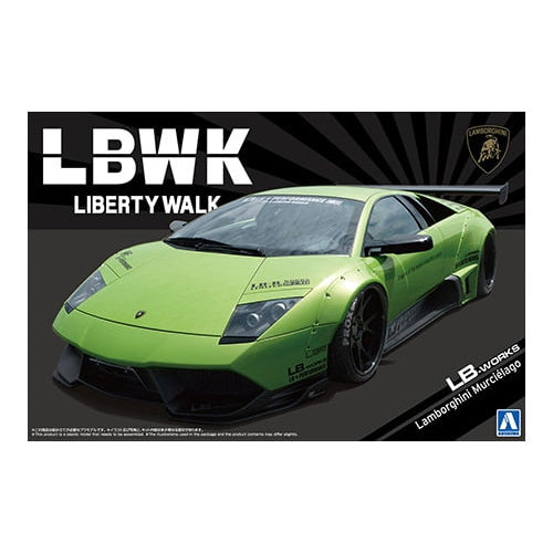 Aoshima 1/24 LB WORKS Lamborghini Murciélago Ver.2 Plastic Model Kit