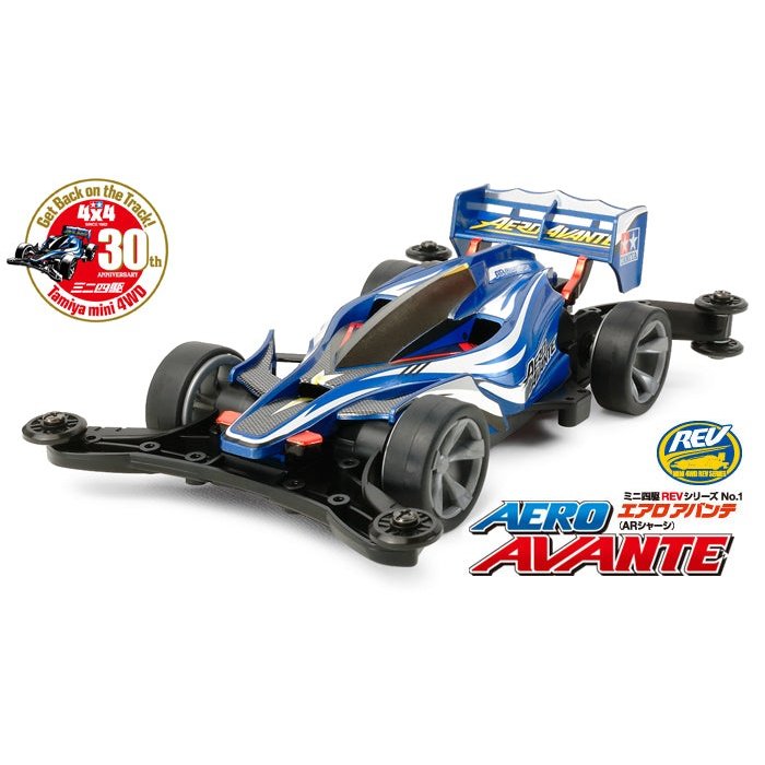 Tamiya 迷你四驅車 18701 Aero Avante AR 底盤 組裝模型