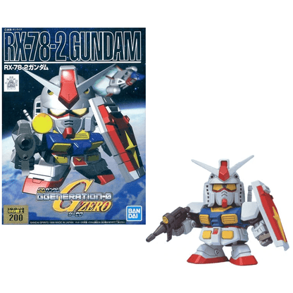 Bandai BB Gundam 200 RX-78-2 Gundam Plastic Model Kit