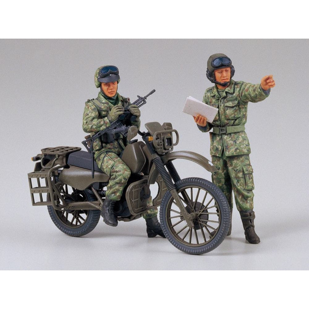 Tamiya 1/35 MM 35245 陸上自衛隊摩托車偵察套組 組裝模型