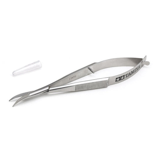 Tamiya 74151 Curved Scissors (for polycarbonate bodies)