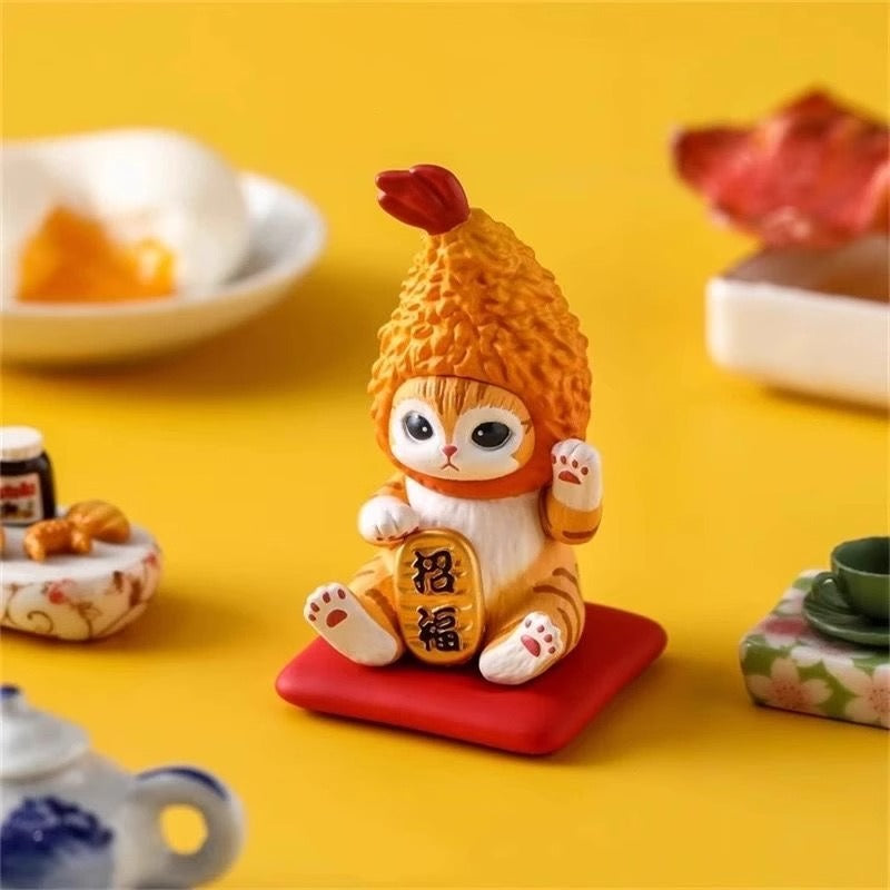 精選預訂 - mofusand 盲盒 系列- 炸蝦招財貓擺件