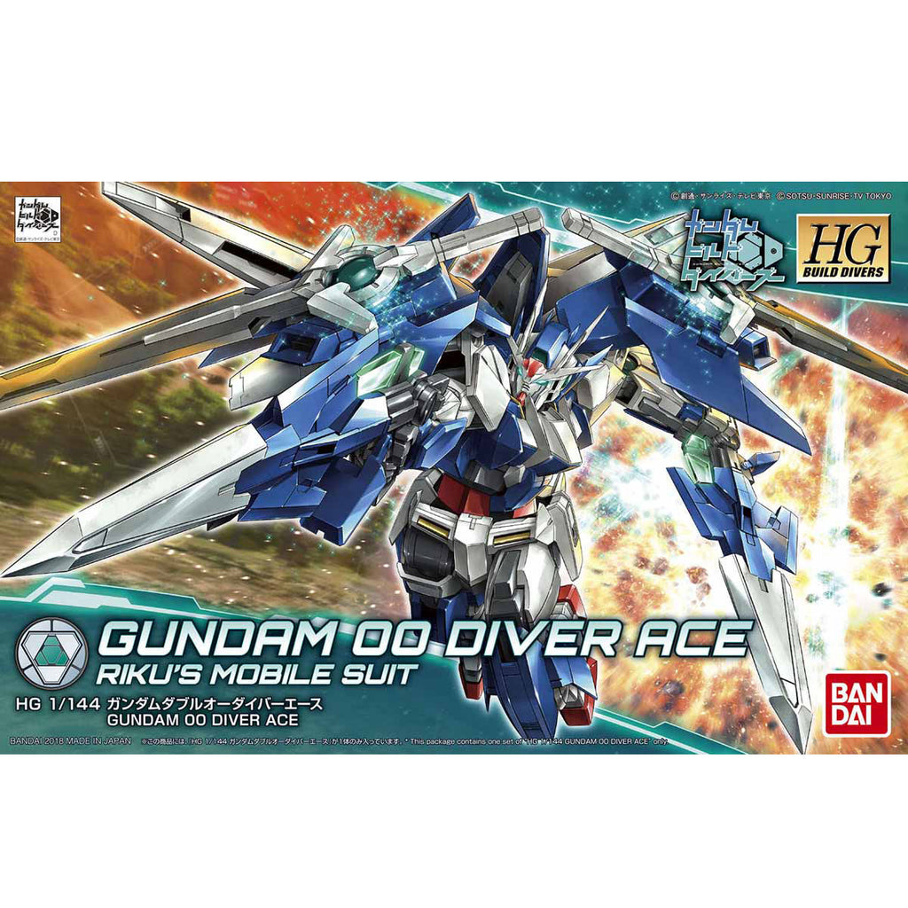 Bandai 1/144 HGBD 002 高達 00 Diver Ace 組裝模型