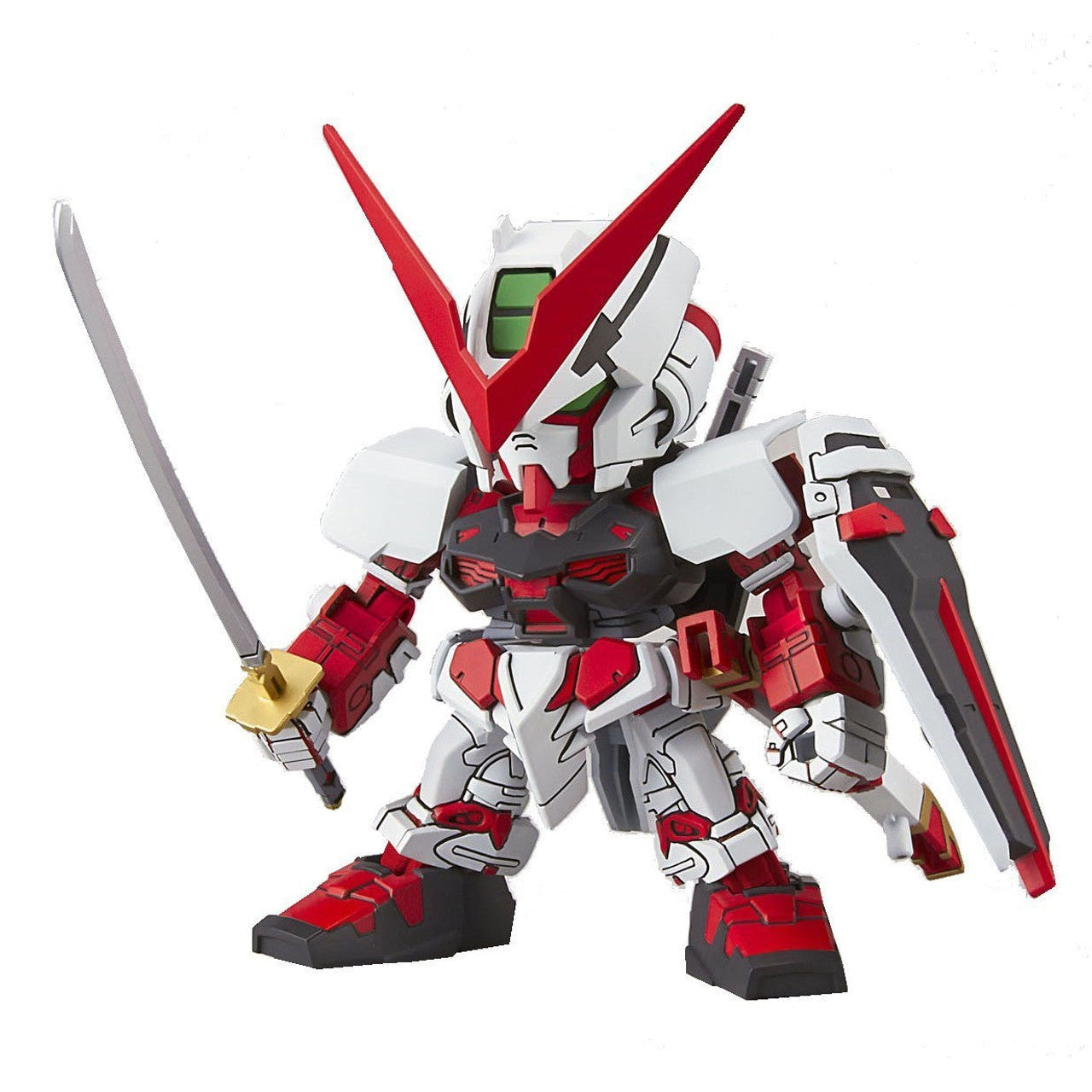 Bandai SD Gundam EX Standard 007 Gundam Astray Red Frame Plastic Model Kit