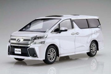 [🔥 超值抵買精選 🛒] Fujimi 1/24 Car NEXT 008 豐田 Vellfire ZA G Edition（珍珠白水晶光澤） 組裝模型