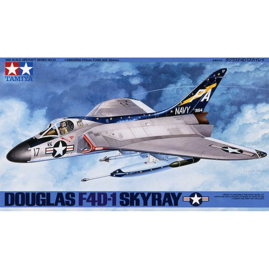 Tamiya 1/48 AF Douglas F4D-1 Skyray Plastic Model Kit