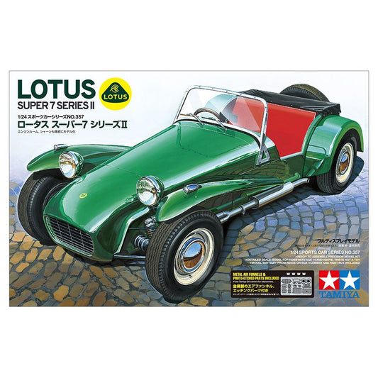 Tamiya 1/24 Sports Car 24357 Lotus Super 7 Series II Plastic Model Kit