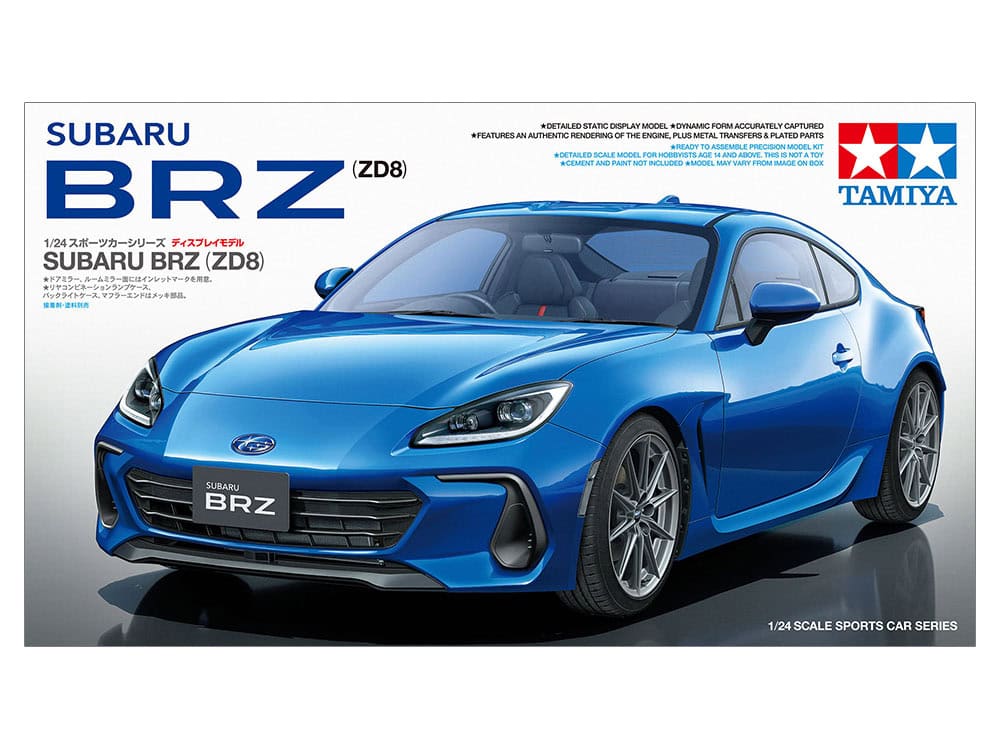 Tamiya 1/24 Sports Car 24362 Subaru BRZ (ZD8) 組裝模型