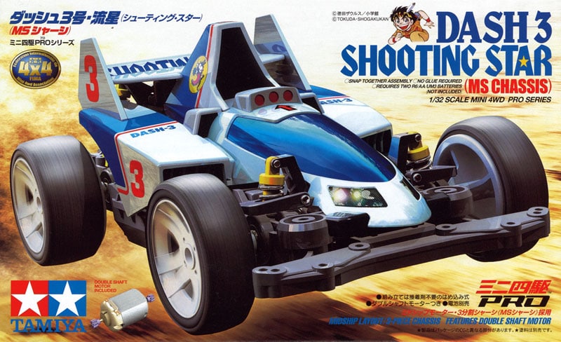 Tamiya 1/32 迷你四驅車 18630 衝鋒戰神（MS 底盤） 組裝模型