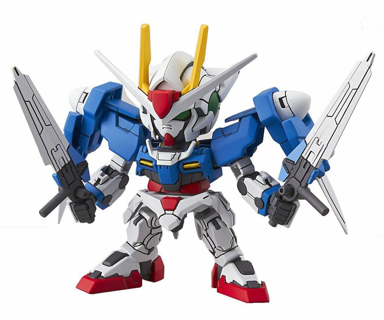 Bandai SD Gundam EX Standard 008 GN-0000 OO Gundam Plastic Model Kit