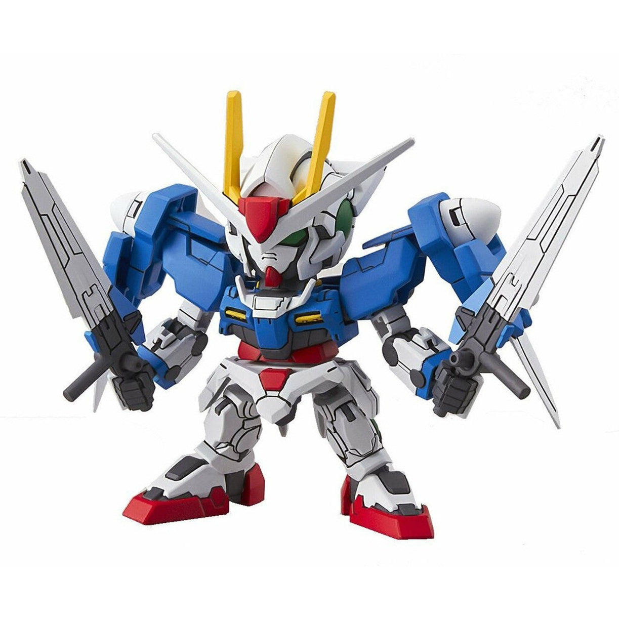 Bandai SD Gundam EX Standard 008 GN-0000 OO Gundam Plastic Model Kit