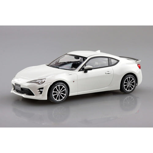 Aoshima 1/32 The SNAP-KIT 8-CW 豐田86 水晶珍珠白 組裝模型