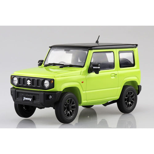 Aoshima 1/24 Rakupla Snap Car 3-KY JB64 Jimny 2018 Kinetic Yellow 組裝模型
