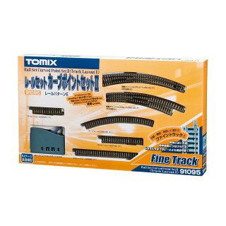 Tomix 1/150 The Set for Beginners 69109 軌道套裝 曲線點套裝 II 軌道圖案 E 組裝模型