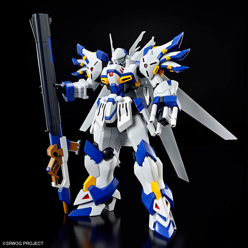 Bandai HG 超級機械人大戰OG 白騎士 拜斯里塔 組裝模型