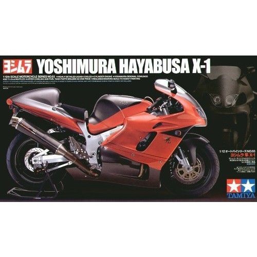 Tamiya 1/12 Motorcycle 14093 Yoshimura Hayabusa X-1 Plastic Model Kit