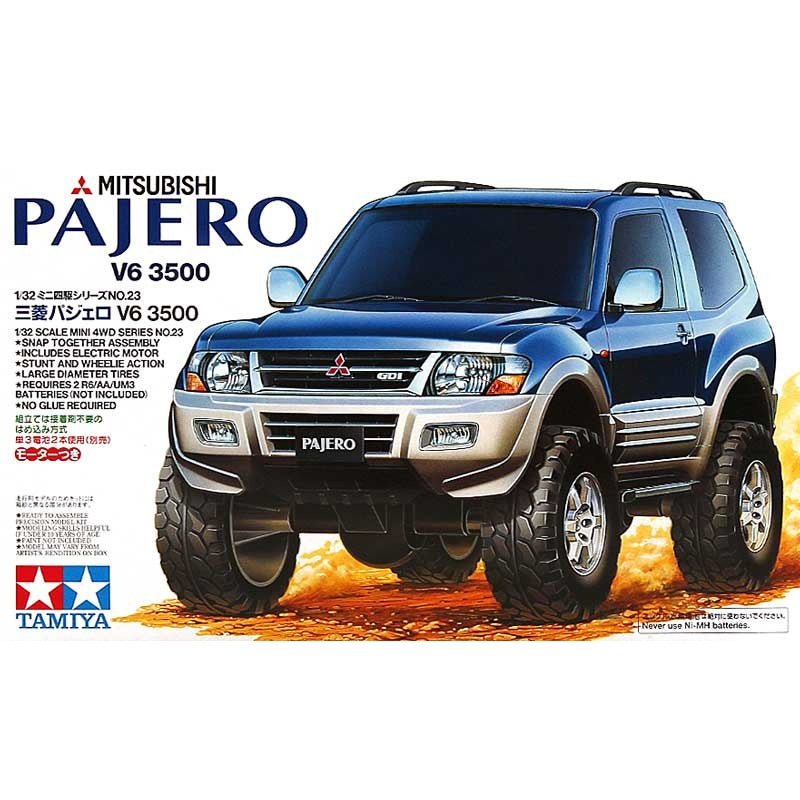 Tamiya 迷你四驅車 19032 三菱帕傑羅 V6 3500 組裝模型