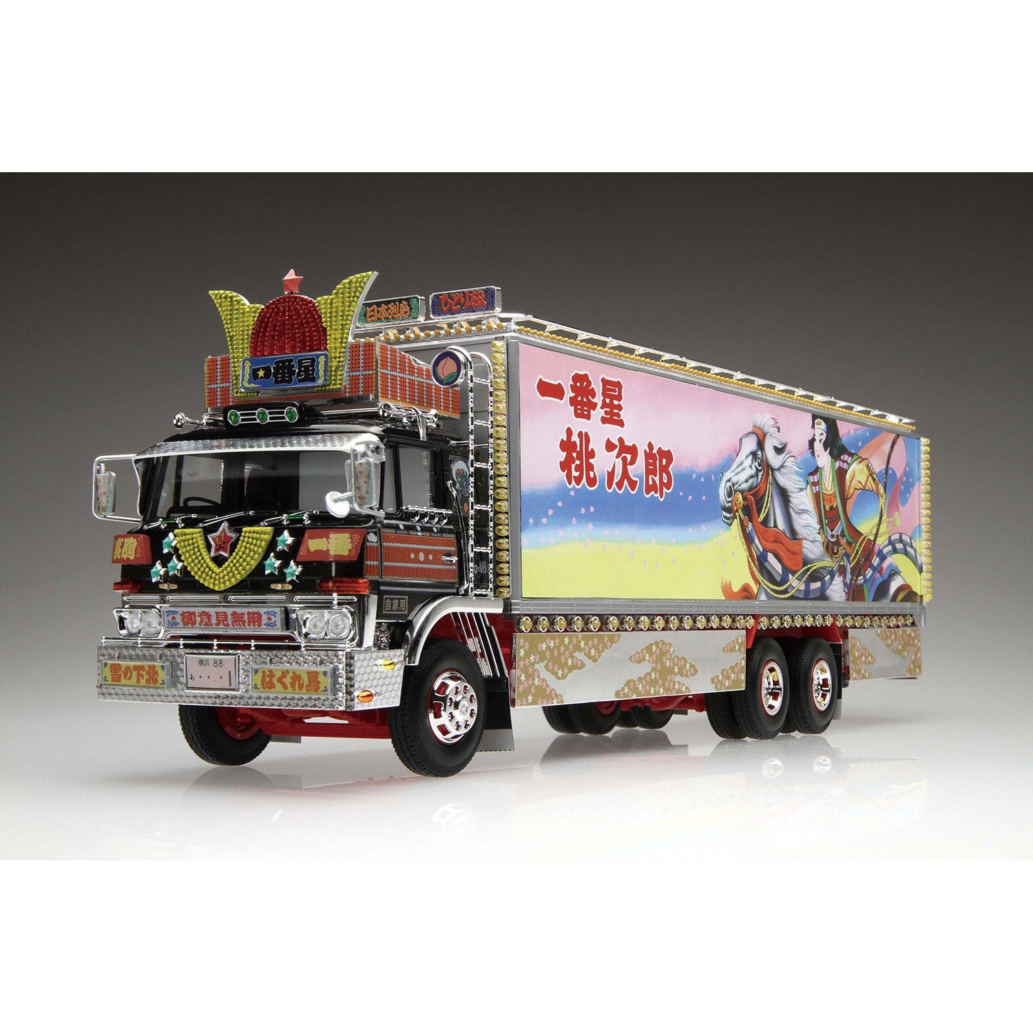Aoshima 1/32 Truck Yaro 04 一番星 男一匹桃次郎 組裝模型