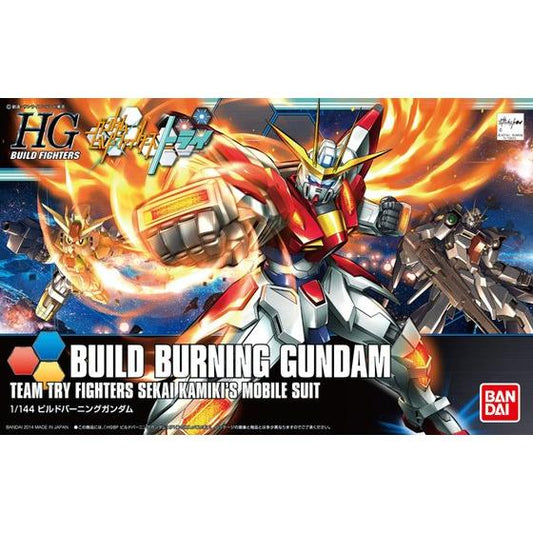 Bandai 1/144 HGBF 018 Build Burning Gundam Plastic Model Kit