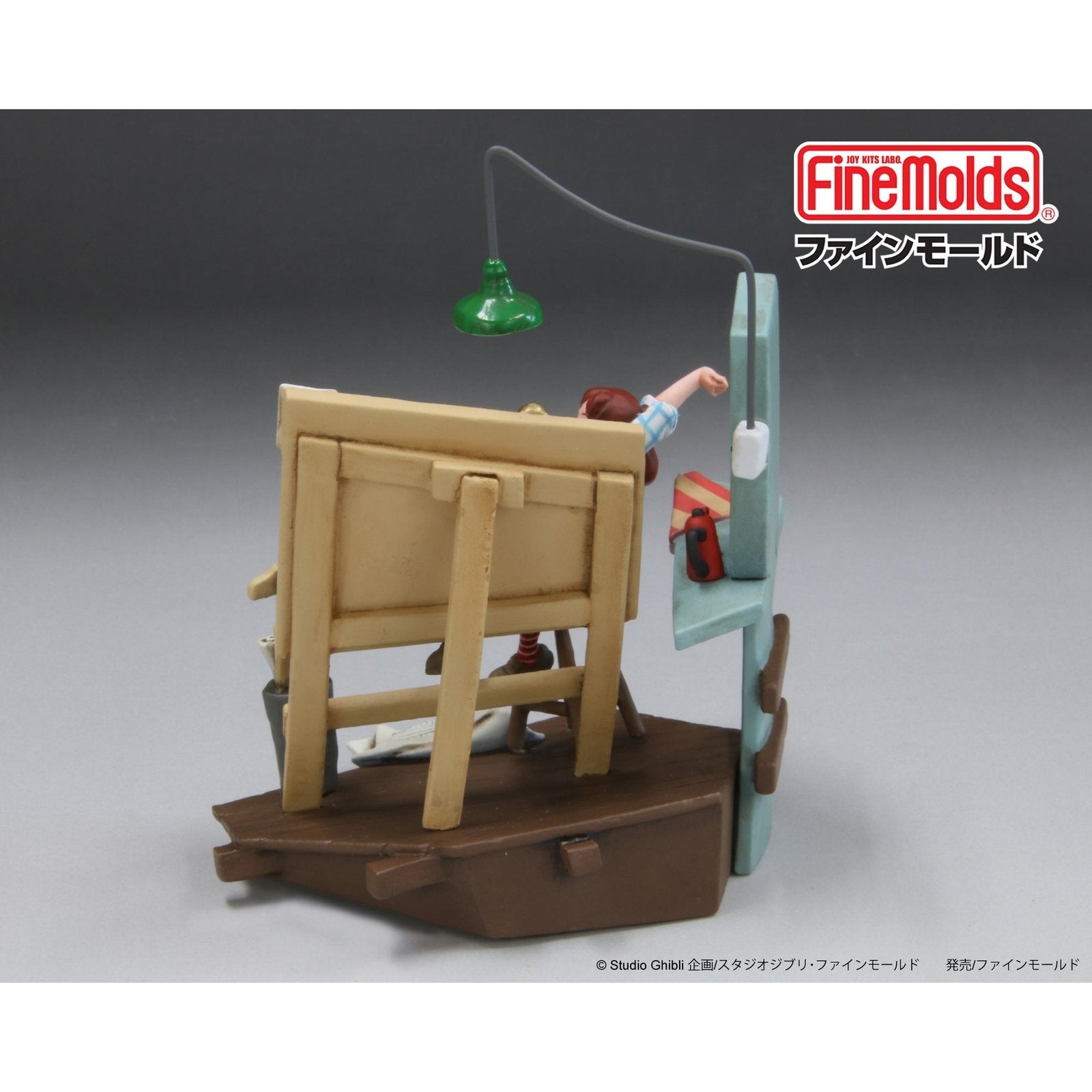 Fine Mold 吉卜力工作室 飛天紅豬俠 睡眠不足的菲歐 組裝模型