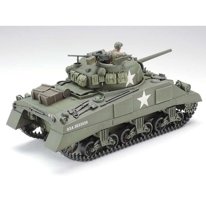 Tamiya 1/35 MM 35190 美國M4謝爾曼中型坦克（早期生產） 組裝模型