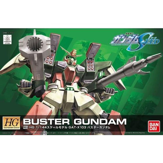Bandai 1/144 HG Seed Remaster R03 Buster Gundam Plastic Model Kit