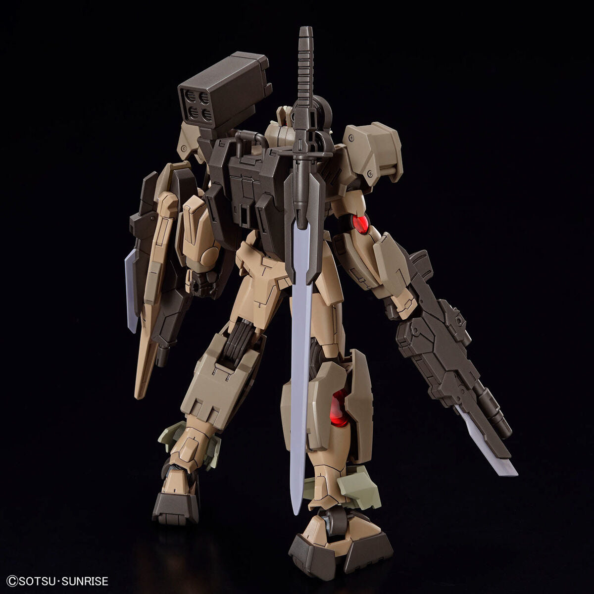 Bandai 1/144 HG-GBMeta 10 Gundam 00 Command Qan[T] (Desert Type) Plastic Model Kit