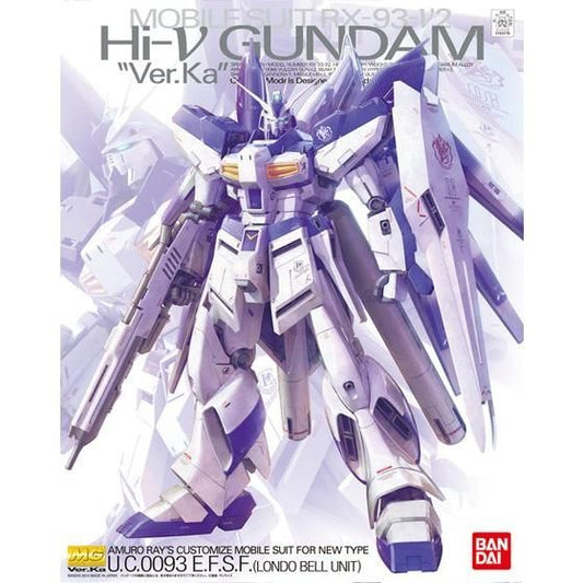 Bandai 1/100 MG RX-93-ν2 Hi-ν Gundam "Ver Ka." Plastic Model Kit