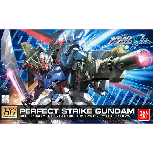 Bandai 1/144 HG Seed Remaster R17 GAT-X105+AQM/E-YM1 Perfect Strike Gundam Plastic Model Kit