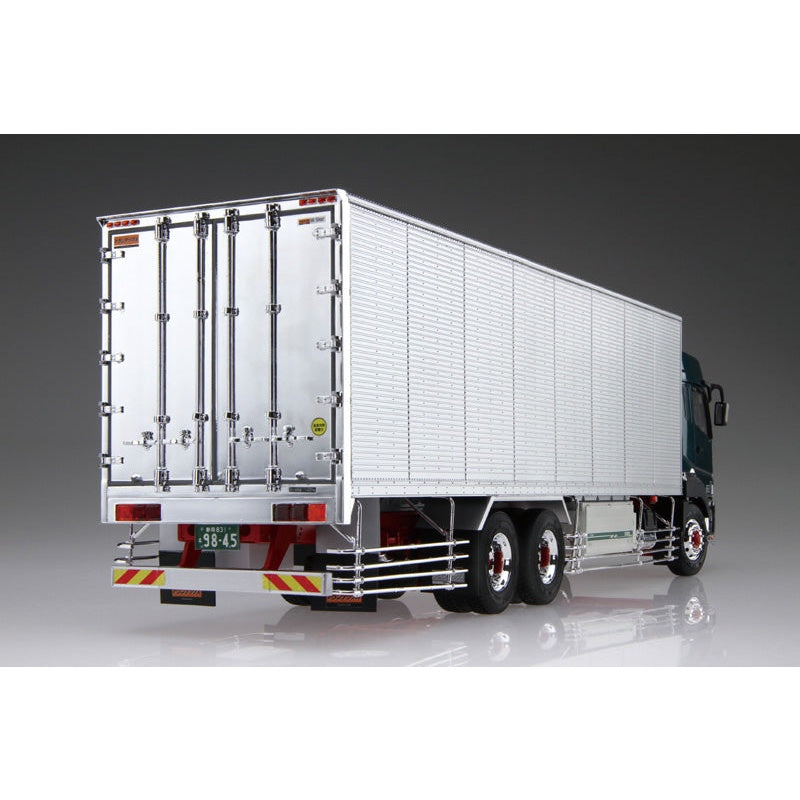 Aoshima 1/32 Heavy Freight 020 Mitsubishi Fuso Super Great V 2014 FU Histar Twin Door 組裝模型