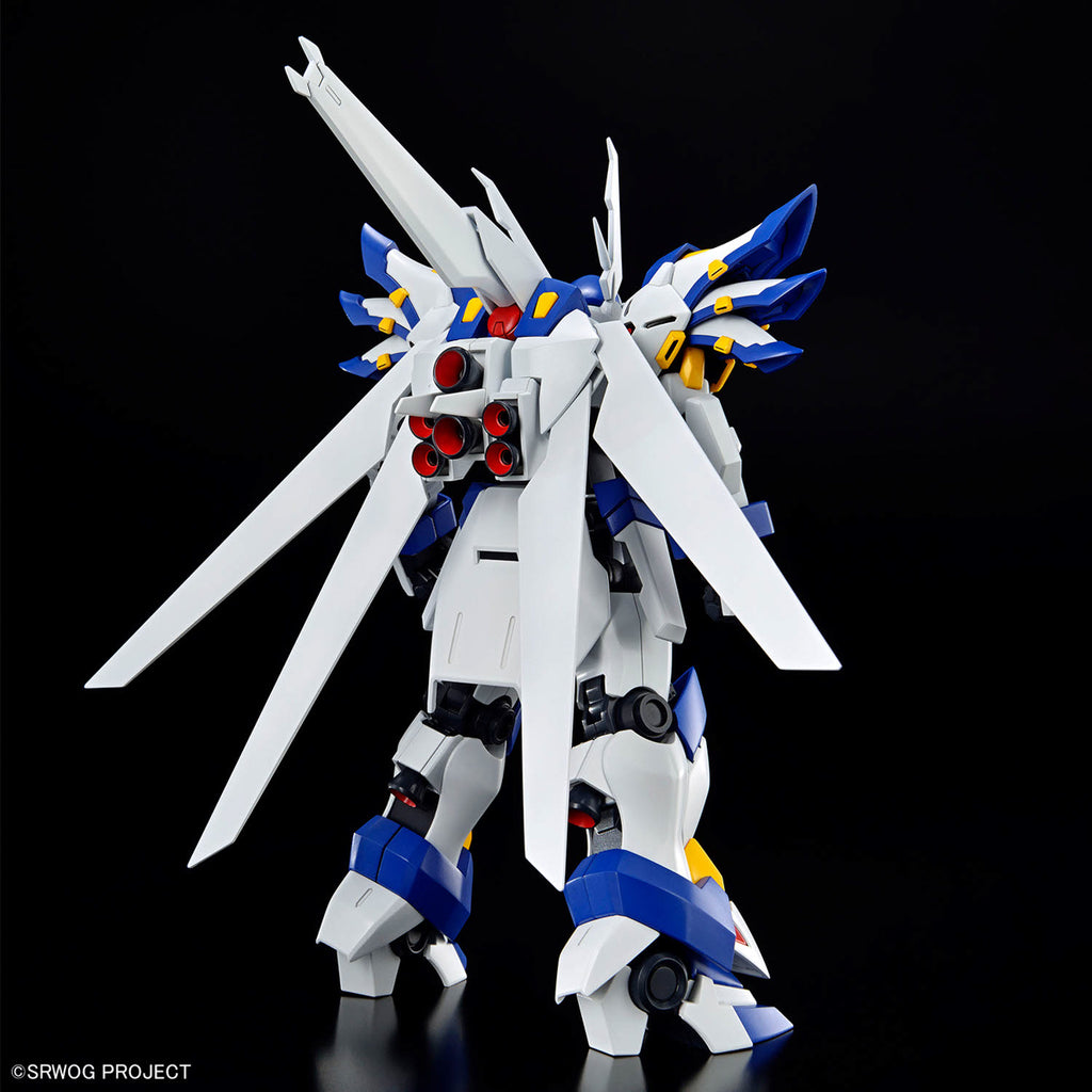 Bandai HG 超級機械人大戰OG 白騎士 拜斯里塔 組裝模型