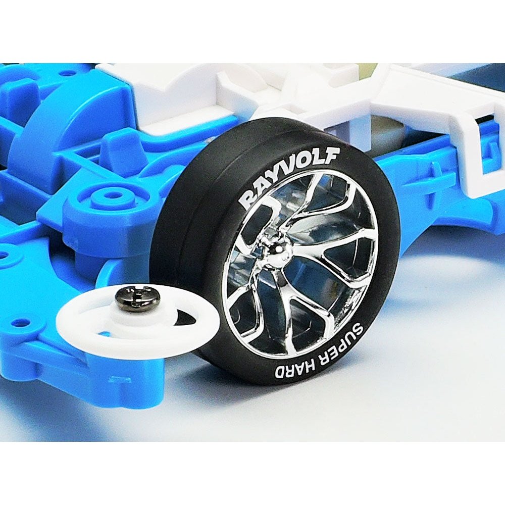 Tamiya Mini 4WD 95572 Rayvolf 聚合物車身 淺藍色 組裝模型