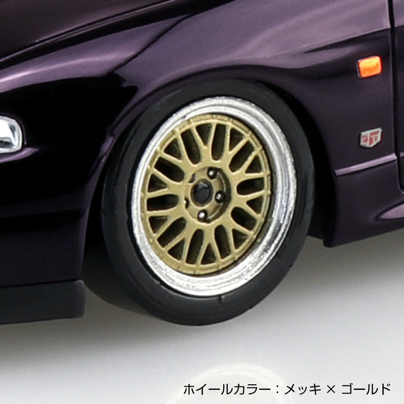 精選預訂-2025年10月20日 截訂- Aoshima SNAP KIT 系列1/32 日產 R33 Skyline GT-R 定制輪圈(午夜紫)