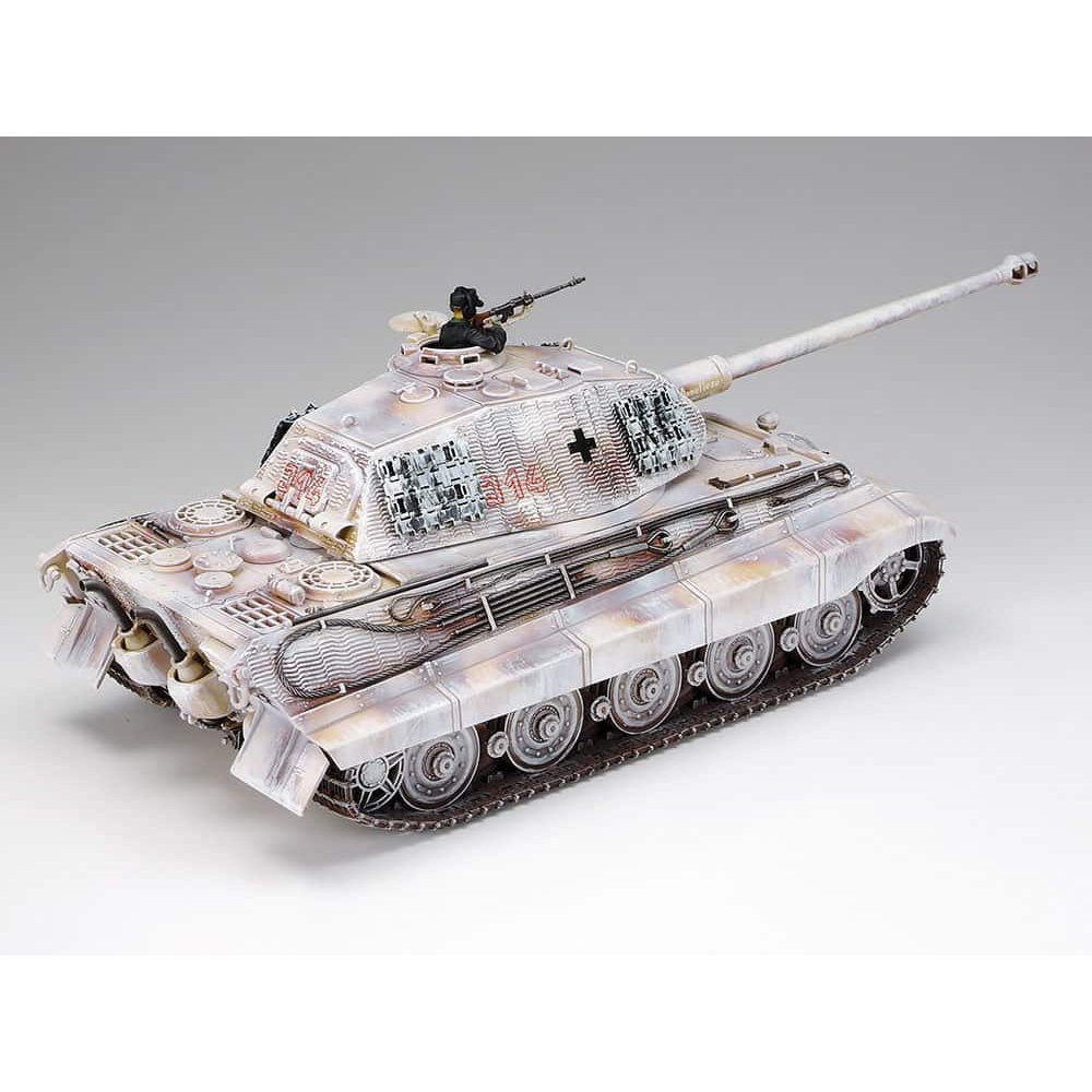 Tamiya 1/35 MM 35169 German King Tiger Porsche Turret Plastic Model Kit