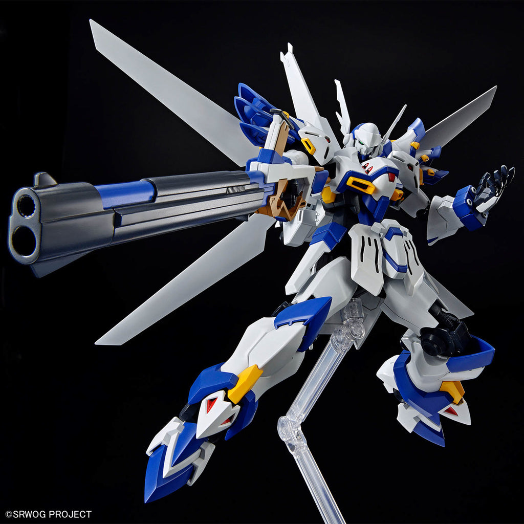 Bandai HG 超級機械人大戰OG 白騎士 拜斯里塔 組裝模型