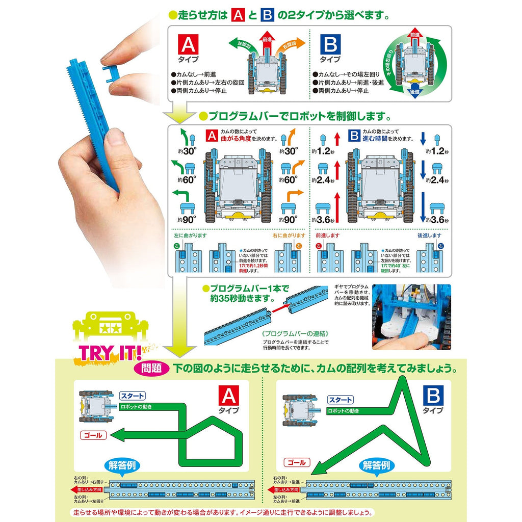 Tamiya 工作樂 70227 凸輪程式機械人套裝 組裝模型