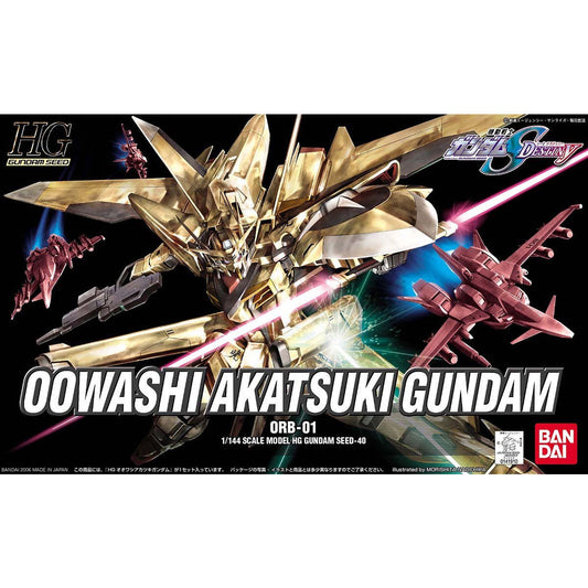 Bandai 1/144 HGGS 40 ORB-01 Oowahi Akatsuki Gundam Plastic Model Kit