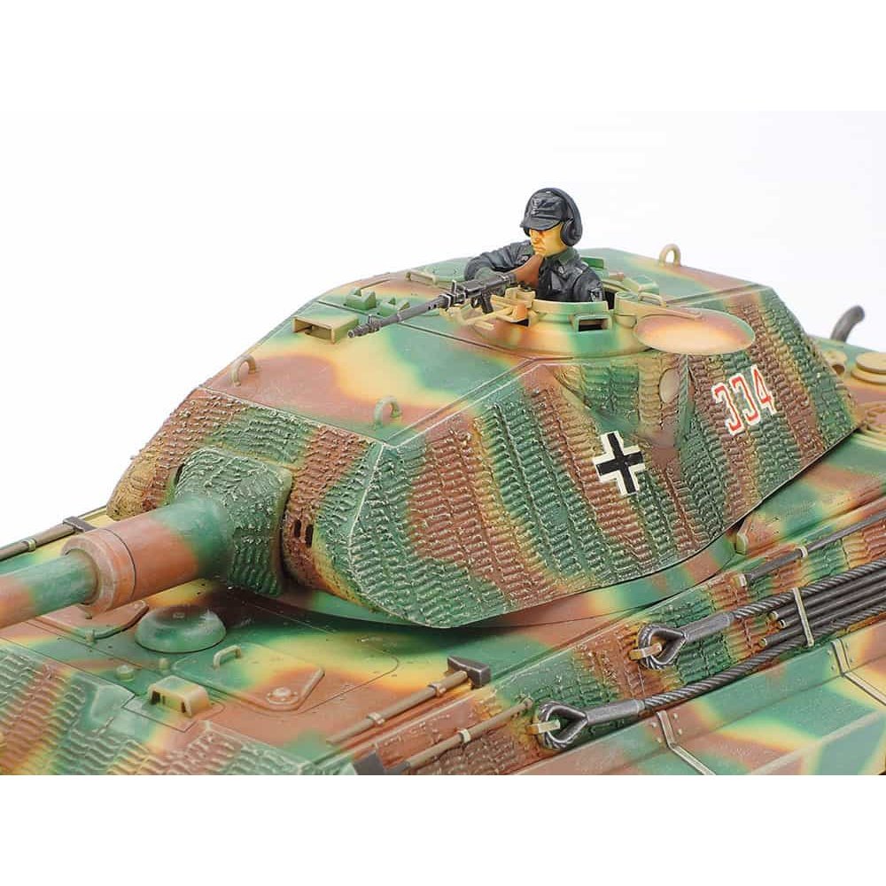 Tamiya 1/35 MM 35169 German King Tiger Porsche Turret Plastic Model Kit