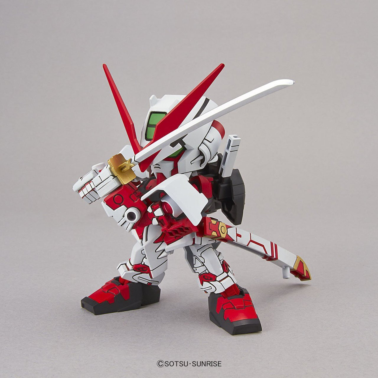 Bandai SD Gundam EX Standard 007 Gundam Astray Red Frame Plastic Model Kit