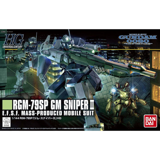 Bandai 1/144 HGUC 146 RGM-79SP GM Sniper II Plastic Model Kit