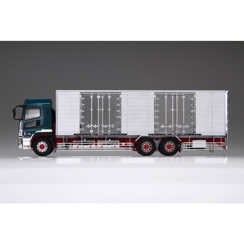 Aoshima 1/32 Heavy Freight 020 Mitsubishi Fuso Super Great V 2014 FU Histar Twin Door 組裝模型