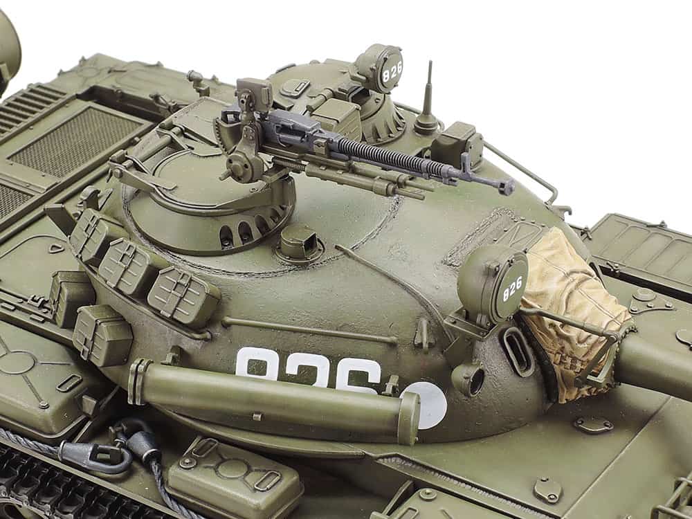 Tamiya 1/35 MM 35257 俄羅斯 T-55A 中型戰車 組裝模型