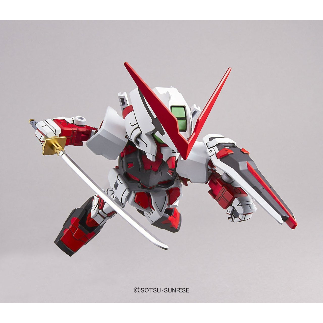 Bandai SD Gundam EX Standard 007 Gundam Astray Red Frame Plastic Model Kit