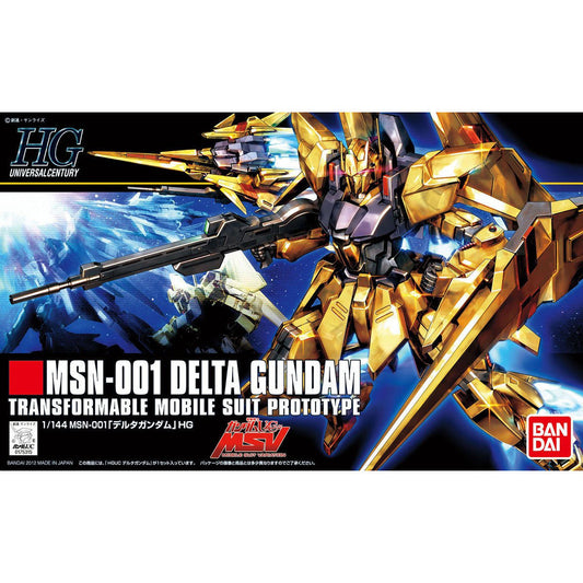 Bandai 1/144 HGUC 136 MSN-001 Delta Gundam Plastic Model Kit