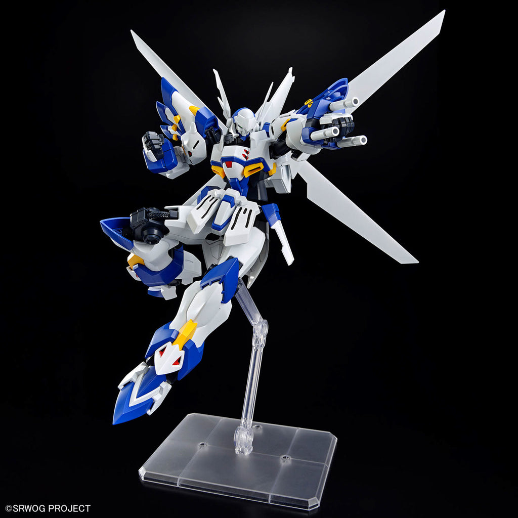 Bandai HG 超級機械人大戰OG 白騎士 拜斯里塔 組裝模型