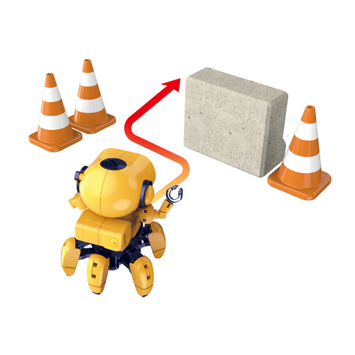 Elekit EK 9107 FORO - 6腳 步行機器人 配備紅外線雷達 組裝模型