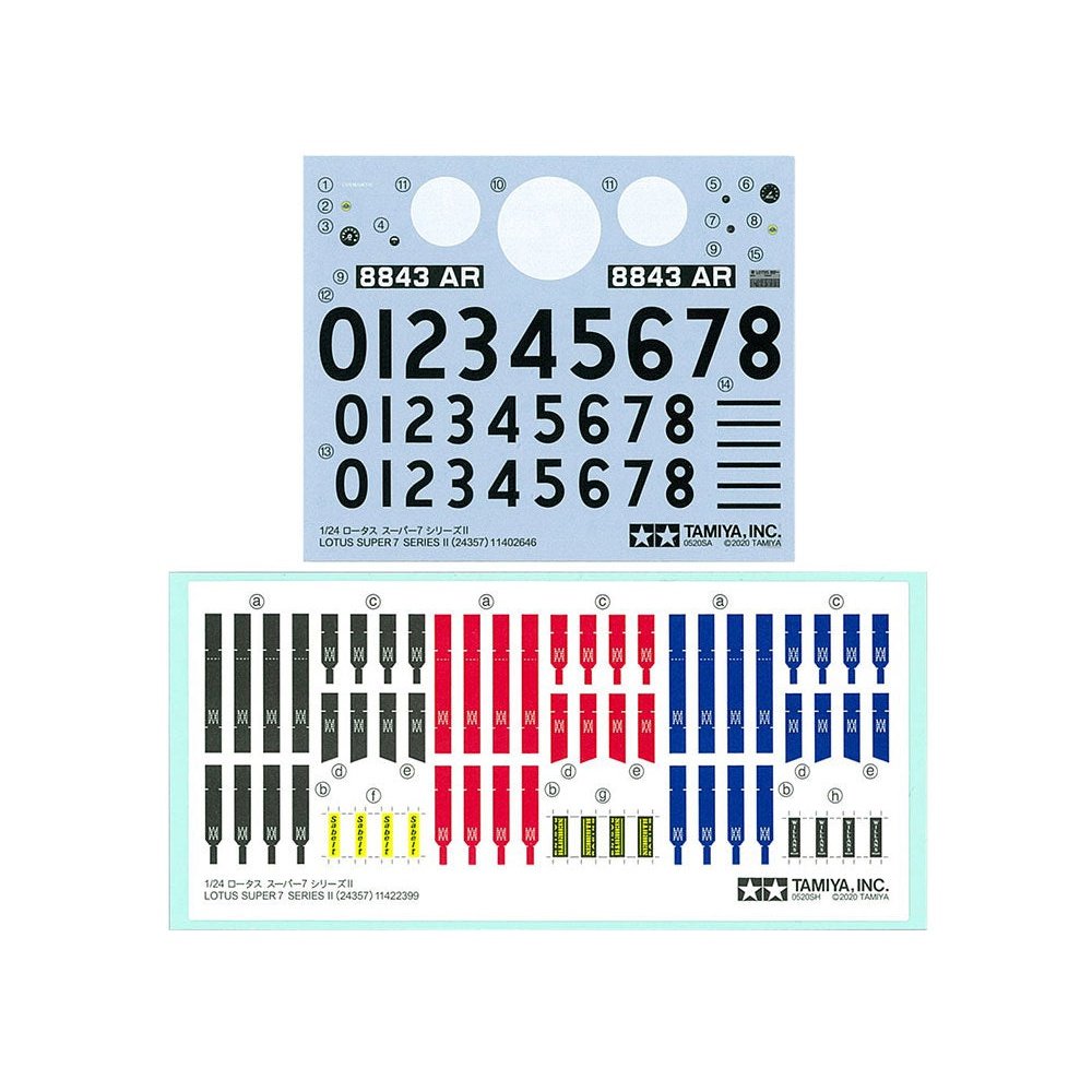 [🎄聖誕 超值精選🎁] Tamiya 1/24 Sports Car 24357 蓮花Super 7第二代 組裝模型