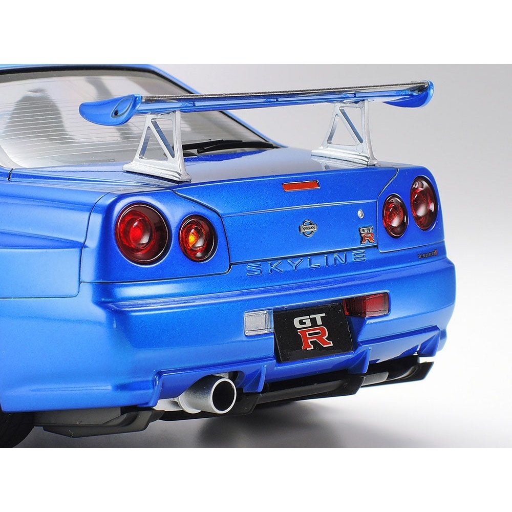 Tamiya 1/24 Sports Car 258 日產SKYLINE GT-R V Spec II (R34) 組裝模型